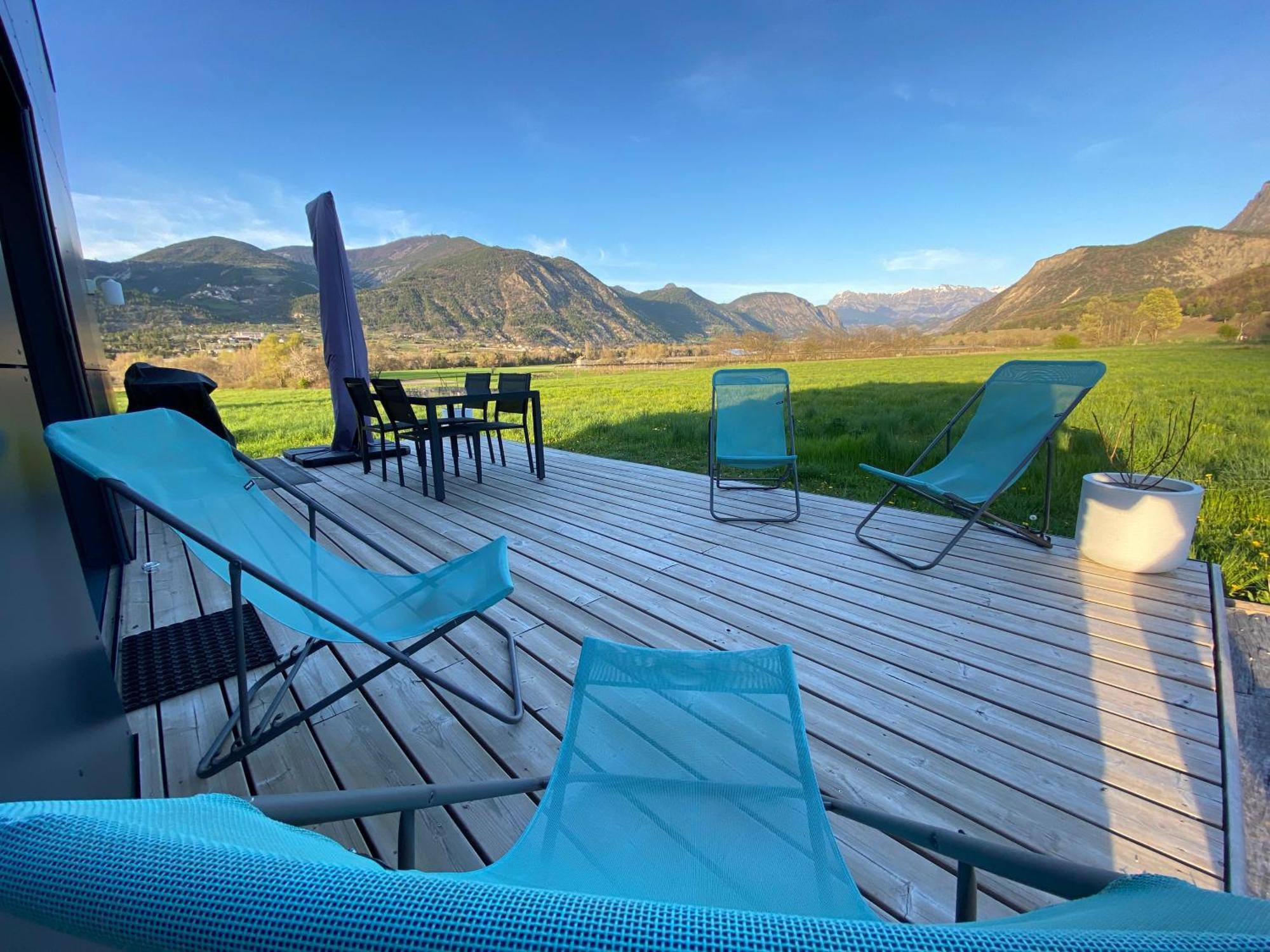 Charmant Logement Entre Lac Et Montagne Rochebrune  Exteriör bild